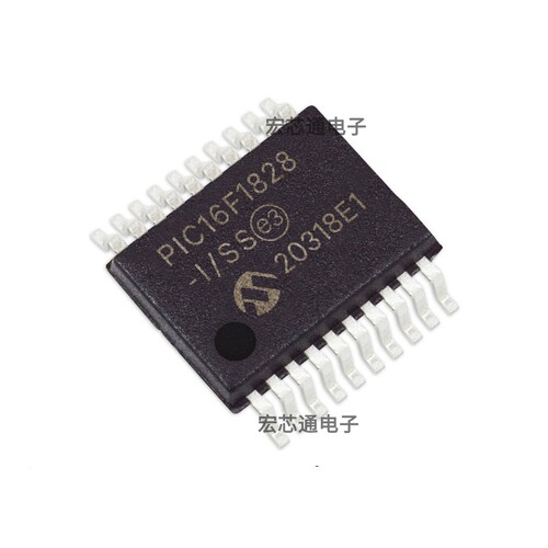 PIC16F1828-I/SS8位微控制器