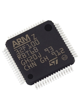 原装正品 STM32F100RBT6B 贴片LQFP-64 ARM 32位微控制器MCU芯片