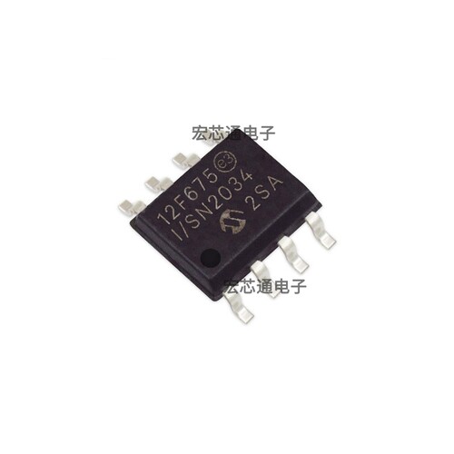 PIC12F675-I/SN8位微控制器