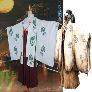 温泉漫漫一寂静岭f中的五十嵐岚咲子cos和服巫女服裙子定做不能退