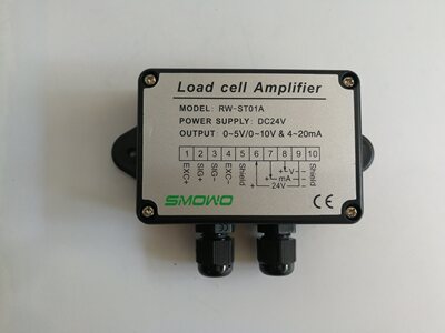 RW-ST01A称重传感器变送器PLC 0-5v0-10V4-20mA测力信号放大转换