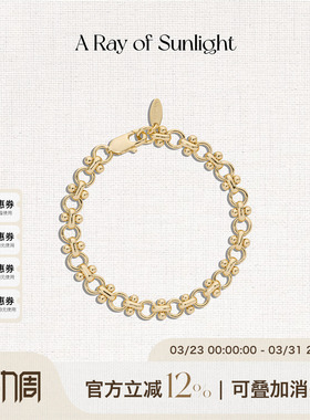 A Ray of Sunlight25秋冬埃及系列沙漠绿洲金属手链百搭叠戴欧美