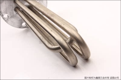 厂04不锈钢加热管电锅炉发热管蒸汽发生器电热管115法兰盘 220V6K