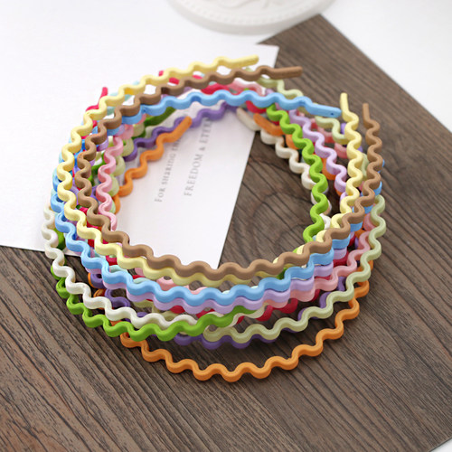 发箍头箍发卡哑光塑料马克龙