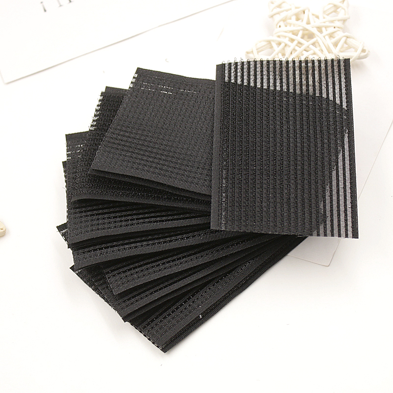 黑色加大号魔法贴头发粘发魔术贴无痕碎发贴刘海贴头饰发饰品