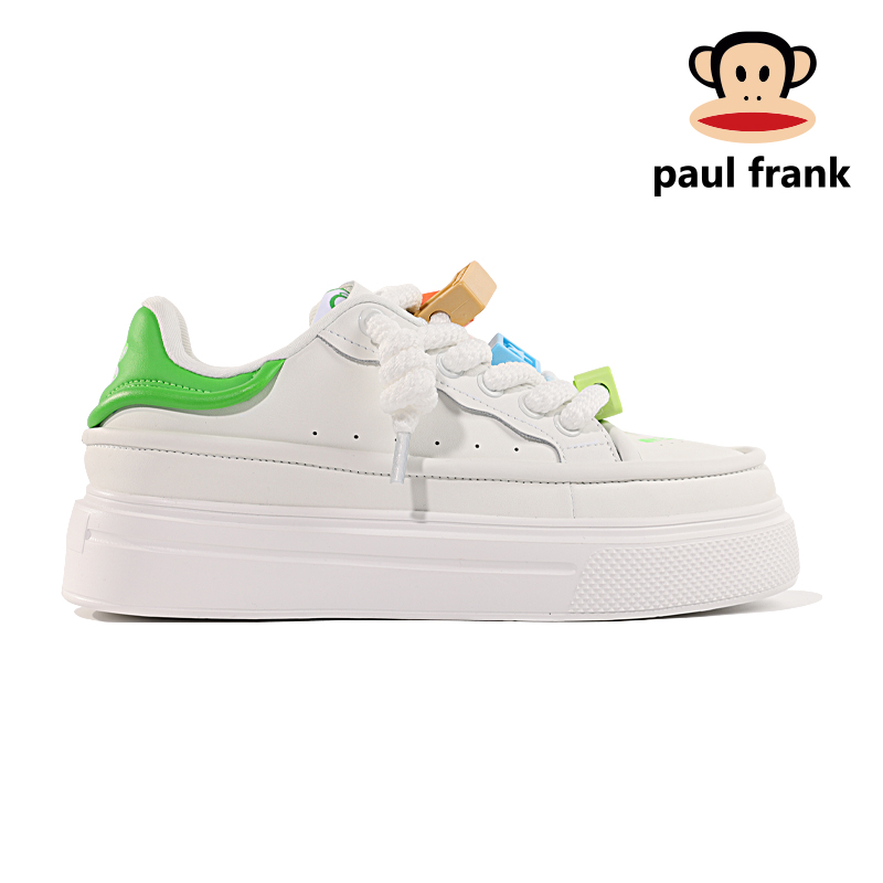 Paul Frank/大嘴猴厚底内增高男女小白鞋百搭春秋
