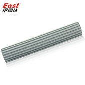 蝴蝶公主胶棉拖把头海绵头替换装 伊司达 28cm灰色对折式 配头