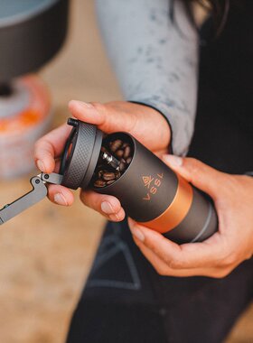 加拿大VSSL java手摇咖啡研磨机磨豆机 手磨咖啡机户外便携磨粉