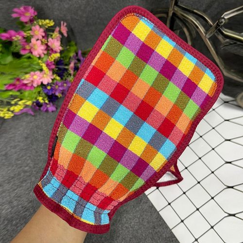 韩国搓澡巾中砂澡巾下灰不疼