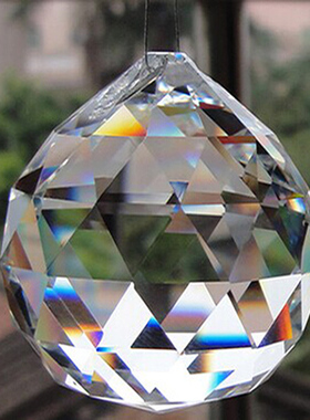 促销玻璃珠帘散珠门帘成品隔断玄关diy水晶灯配件材料灯饰球吊坠