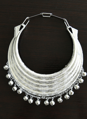 苗银女民族风项链项圈