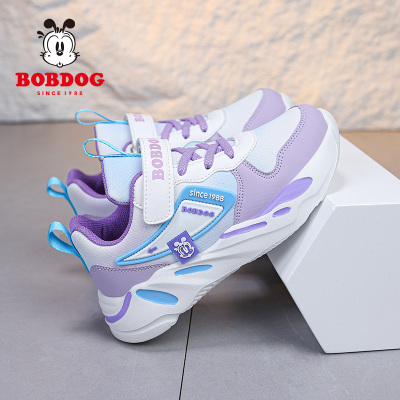 巴布豆童鞋女童运动鞋2024春秋