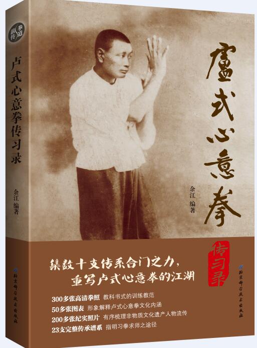 卢式心意拳传习录全套演示视频 300多张高清拳照教科书式的训练教范北京科学技术-封面