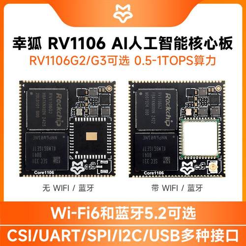 瑞芯微RV1106芯片Core1106开发板