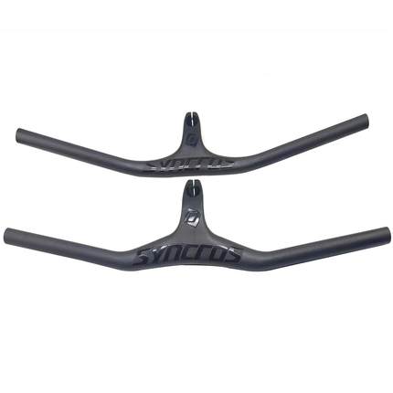 全国包邮SYNCROS全碳纤维山地自行车一体直把0/17度70-120mm