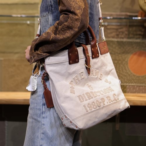 原创设计帆布包女大容量单肩斜挎包旅行包休闲通勤包8890