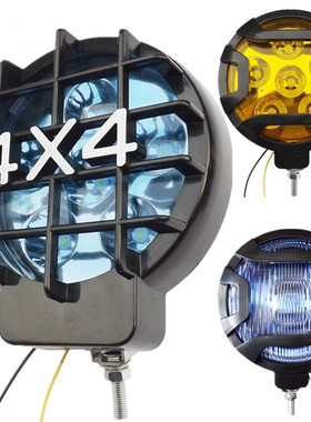 LED汽车射灯高亮4X4改装灯越野SUV哈弗车顶灯护杠JEEP皮卡车顶灯