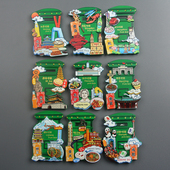 城市邮箱旅游纪念冰箱贴北京杭州重庆长沙武汉重庆西安成都磁性贴