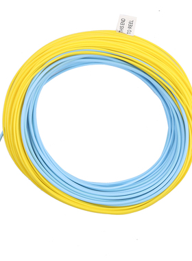 双色飞钓主线 浮水 Striper 银花鲈鱼 淡水溪流海钓 飞蝇钓变径线