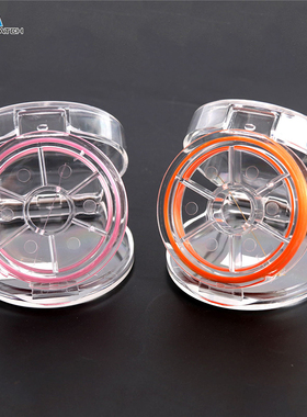 橘色粉色 碳氟线 2.5号3.0号50米 天展钓子线 Fluorocarbon鱼线