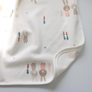 柔软纯棉针织精梳棉婴儿童盖毯 盖巾100*120/120*150