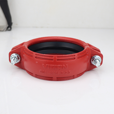 上海威逊消防卡箍卡箍管件钢卡沟槽式连接卡箍消防沟槽卡箍钢卡