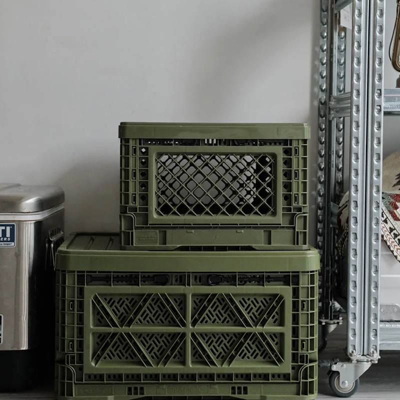 Logos收纳箱轻便可折叠容量大