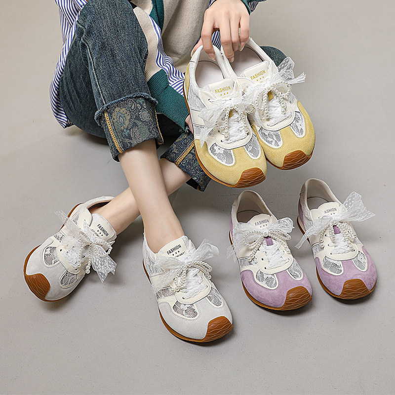 爱足雅大码女鞋时尚舒适透气网鞋