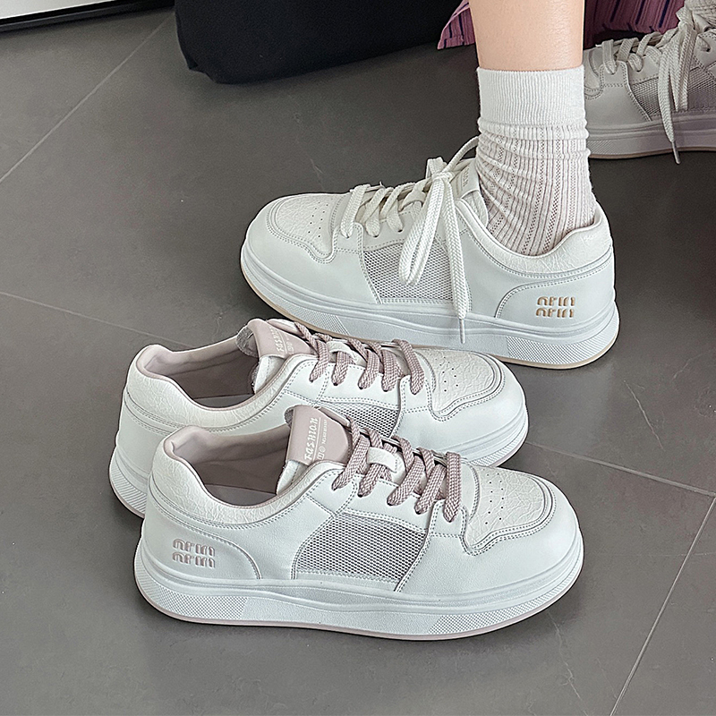 爱足雅大码女鞋舒适百搭透气网鞋