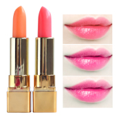 正品 滋润防水 奥迪芙红胡萝卜素变色唇膏口红温变保湿