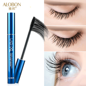 雅邦睫毛膏纤长卷翘不易晕染加密加长浓密网红极细捷毛膏女正品