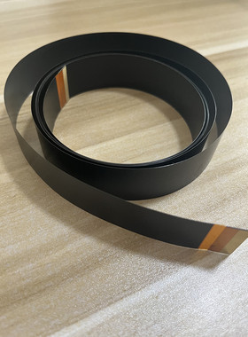 FPC/FFC软排线两头插接0.5/1.0黑色屏蔽膜同向导电布3D打印设备
