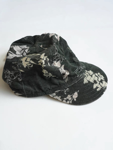 款 原创设计四季 拼接条纹棉鸭舌女帽柔软QT3008 几见 沉香布衣草堂