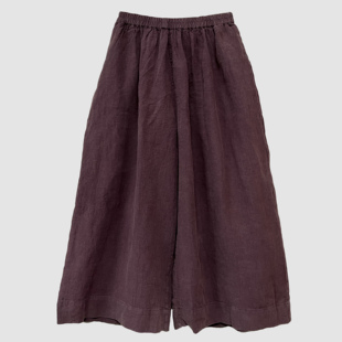 沉香布衣草堂衣路走来阔腿休闲裤多色a