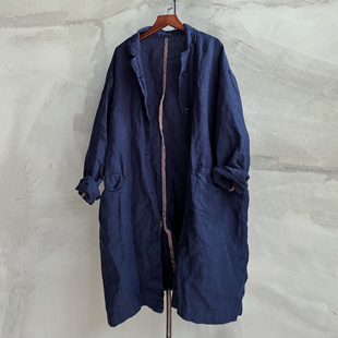 沉香布衣草堂 衣路走来单层西服外套休闲长衣开衫37988不参与折扣