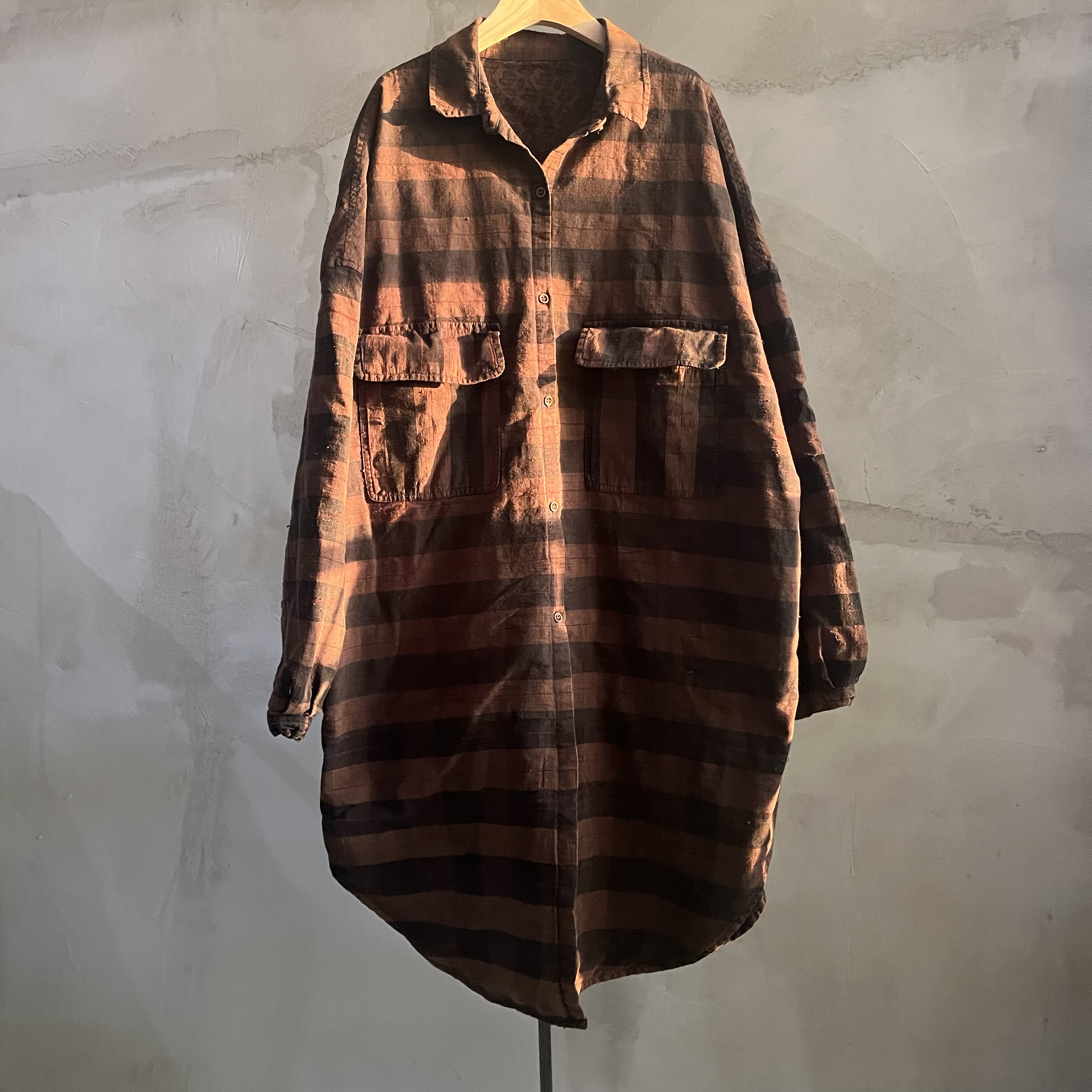 沉香布衣草堂 老布双层开衫长衣外套 面料都不同随发古古麦,女装/女士精品,风衣,淘宝优惠券,粉丝福利购,淘宝优惠卷