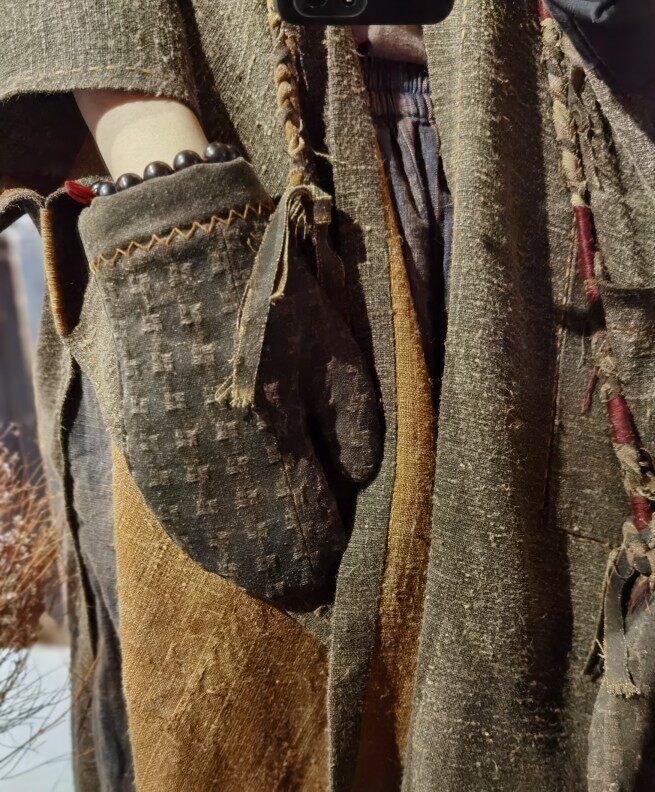 柞蚕丝棉手套棉手套棉