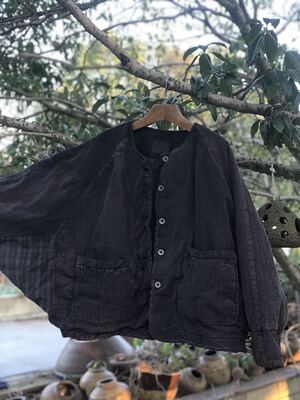 沉香布衣草堂 老布长衣合集 古古麦夹棉