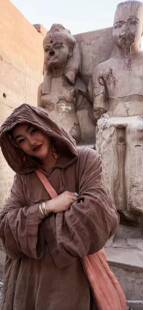 沉香布衣草堂长衣 亚麻自制 连帽连衣裙 套头复古百搭长袍