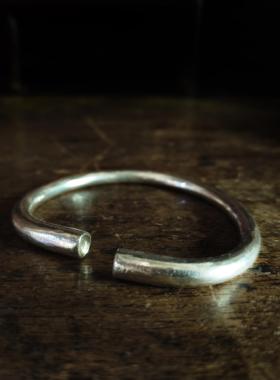 沉香银饰手镯布衣草堂纯银原创