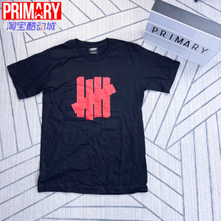 UNDERFEATED 五道杠 男女子运动休闲短袖T恤