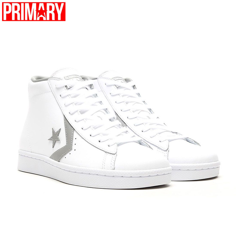 converse 匡威 pl 76 复古白色高帮篮球鞋 157718c