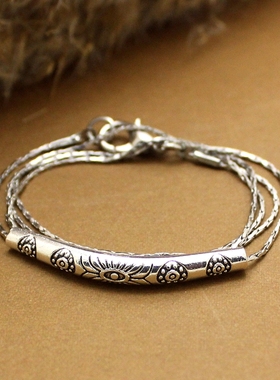 民族风项链女短款原创手工