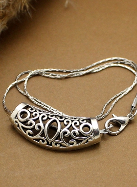 民族风项链女短款锁骨