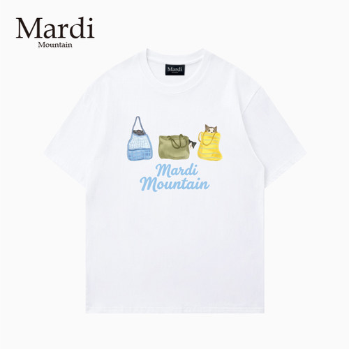 MardiMountain纯棉短袖女T恤