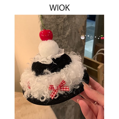 原创！可以点燃小熊蛋糕生日帽子