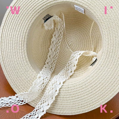 加长可拆卸蕾丝韩版固定防风绳