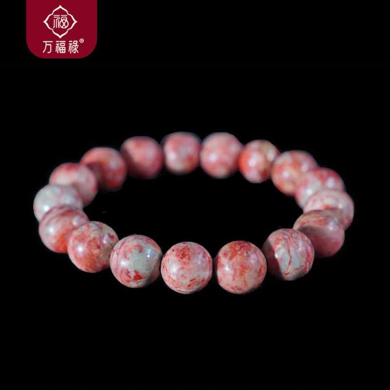 收藏正品天然鸡血朱砂原矿石手链原矿精美手串手工自然血砂男女款