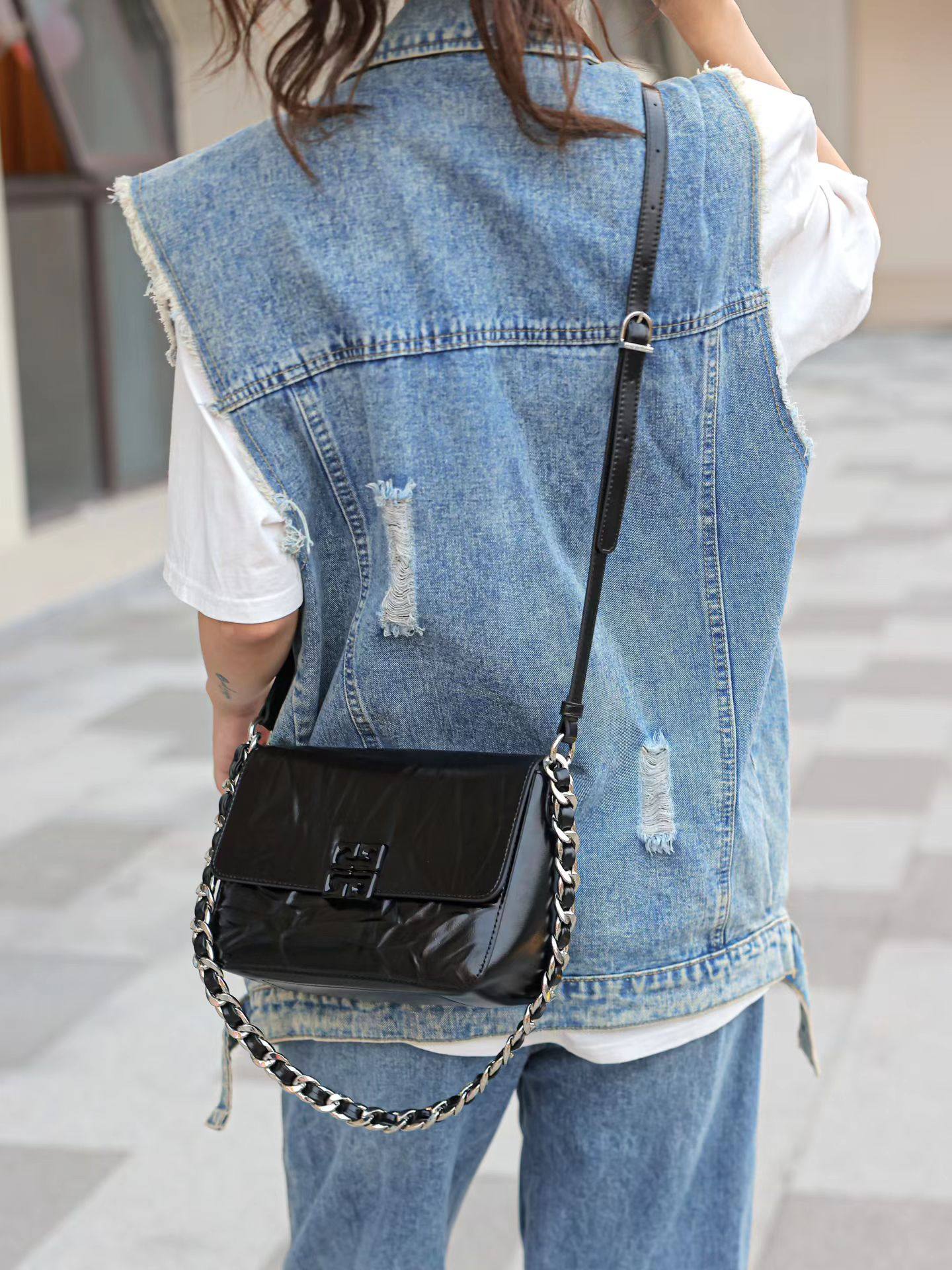 2026新款夏季流行韩版链条斜挎包简约时尚洋气pu纯色小方包,箱包皮具/热销女包/男包,通用款女包,淘宝优惠券,粉丝福利购,淘宝优惠卷