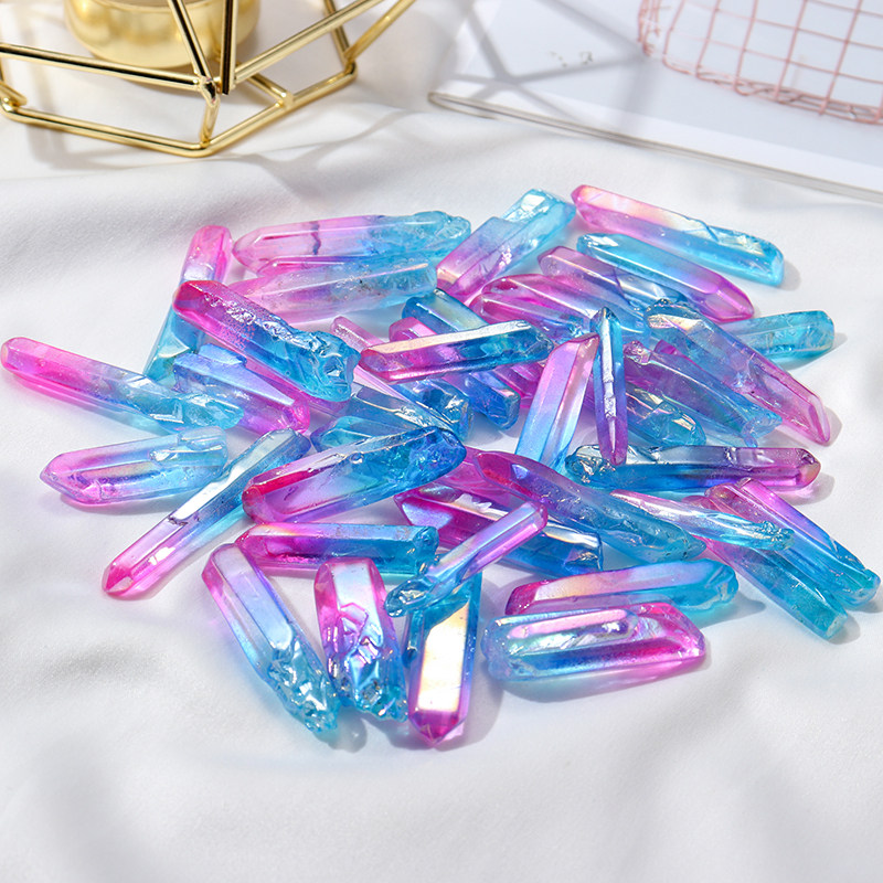 天然白水晶原石彩虹宝石水族鱼缸造景把玩装饰品儿童科普矿石标本,饰品/流行首饰/时尚饰品新,摆件,淘宝优惠券,粉丝福利购,淘宝优惠卷